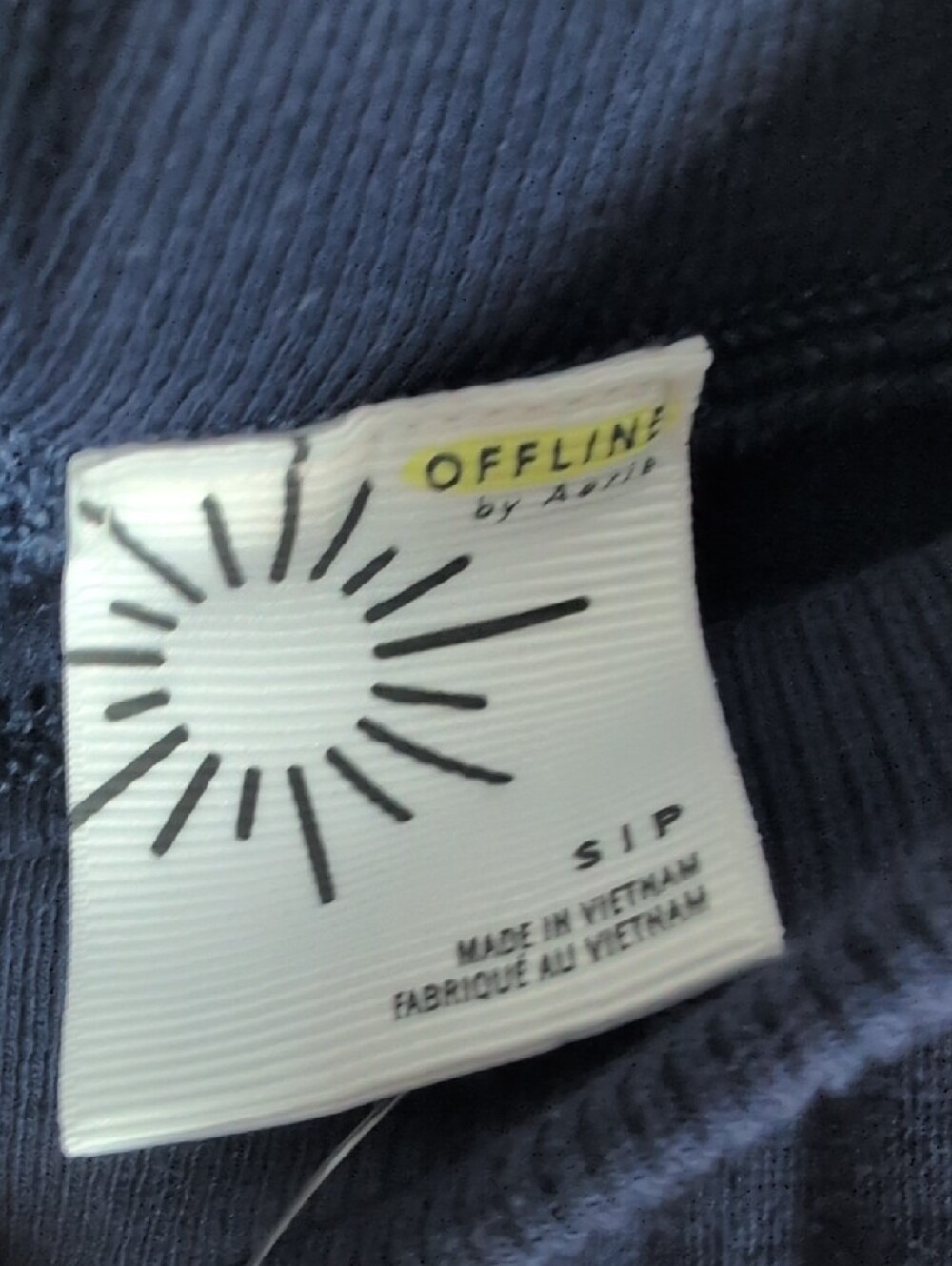 Aerie Coffee Run Trouser Seeatpants Royal Navy Blue Small NWT Wide Leg - Picture 4 of 6